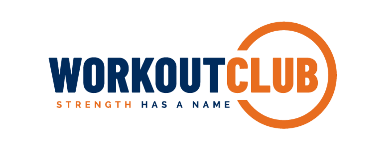 Workout Club logo with tagline Strength Has a Name